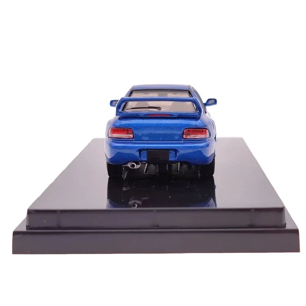 Hobby Japón 1/64 para IMPREZA 22B STi versión GC8 con modelo de pantalla de motor azul HJ641041BL coche fundido a presión colección en miniatura Auto