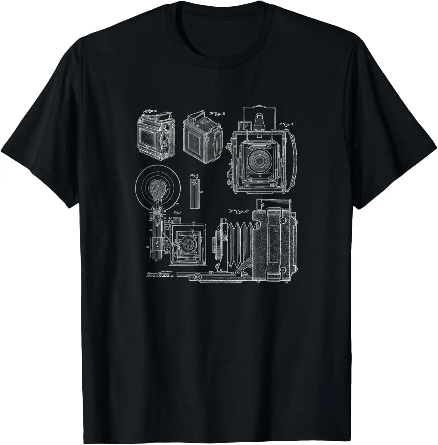 

1938 Graflex Speed Graphic Camera | Photographer T-shirt