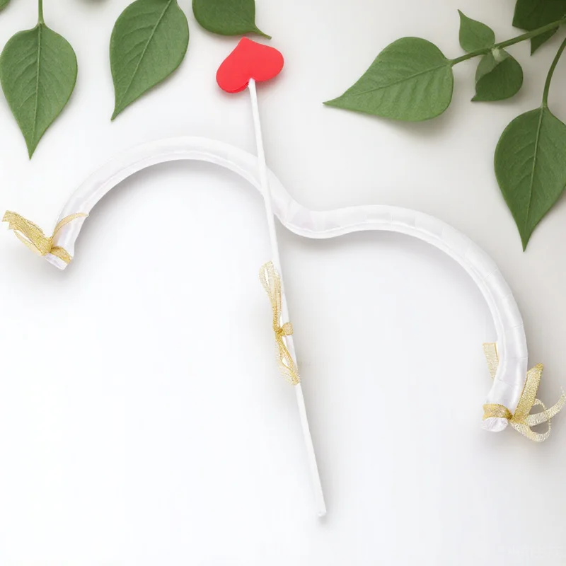 مجموعة ملابس كيوبيد لعيد الحب مع قوس وسهم للنساء والرجال، أزياء تنكرية للحفلات والمرحلة #1