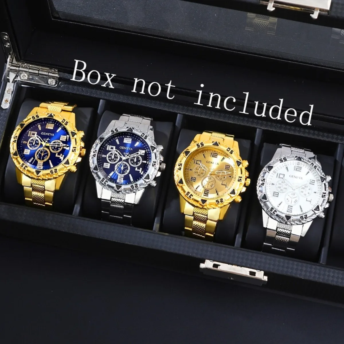 Relojes para hombre 4/3/2/1 unid/set, conjuntos de relojes para hombre, relojes de cuarzo para hombre, conjuntos de relojes casuales de moda para hombre, reloj para hombre.