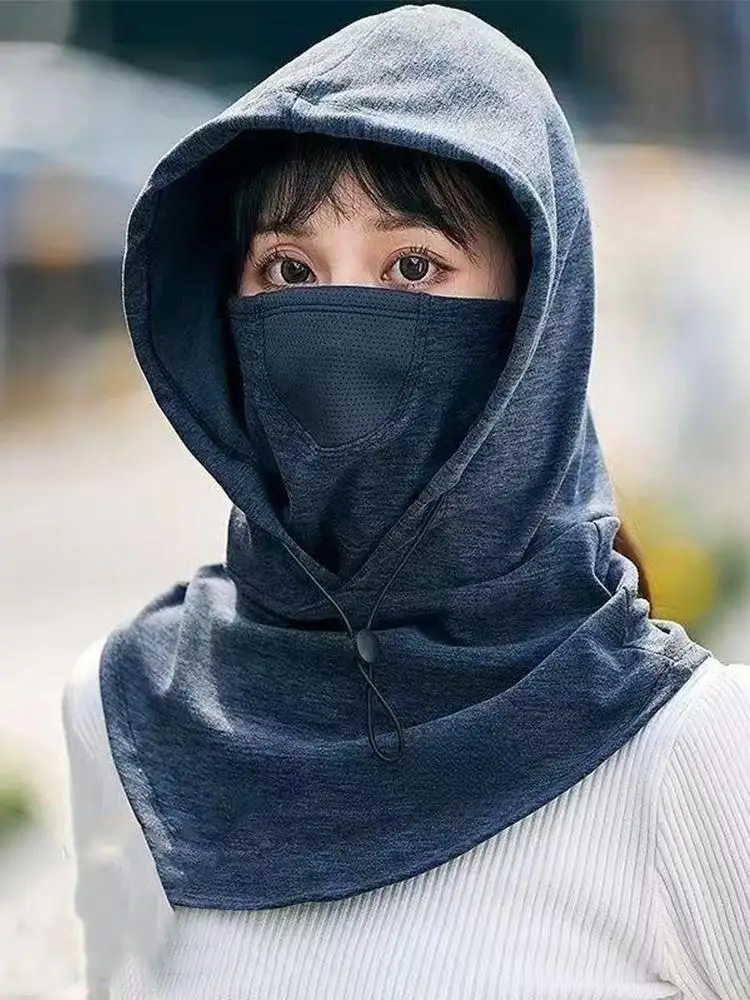 AliExpress Full Face Windproof Balaclava Hooded Scarf Hat Outdoor Cycling Breathable Long Neck Covers Warm Sun Protection Face Mask