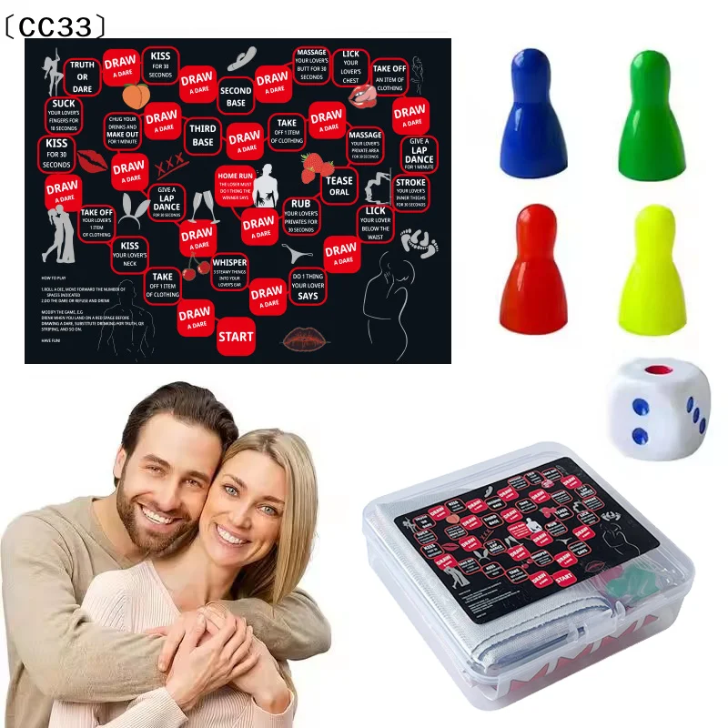 

Drunk In Love Board Games Date Night Drinking Ideas Fun Party Game Interactive Girls Night Drinking Games For 2-8 Players〔CC33〕