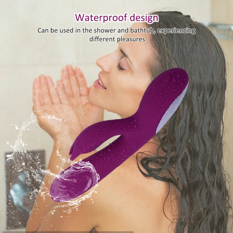 G Spot أرنب هزاز للنساء البظر الحلمة المزدوج محفز جهاز تدليك للمهبل 2 في 1 الاستمناء دسار للعب الكبار مثير