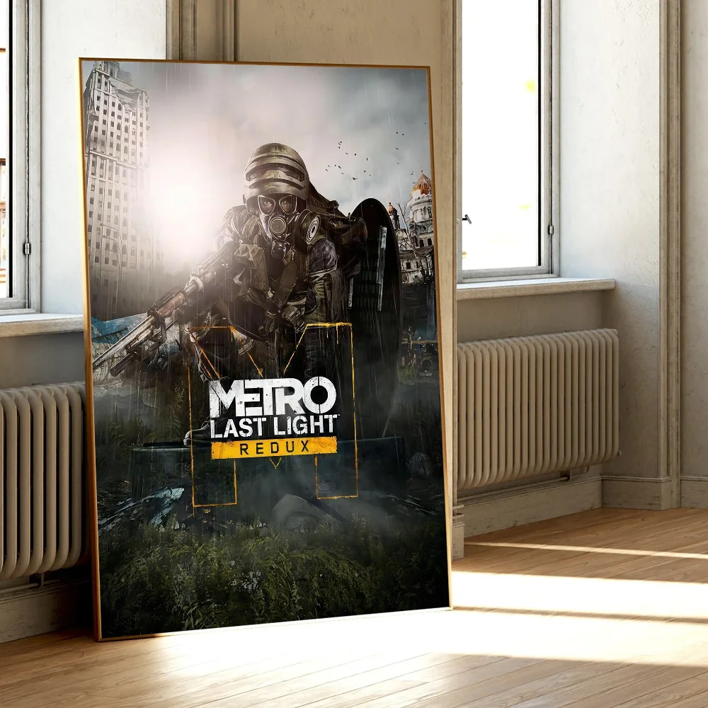 Metro 2033 Anime Video  Classic Anime Poster Waterproof Paper Sticker Coffee House Bar Room Wall Decor