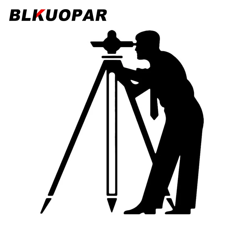 BLKUOPAR Geological Surveyor Car Stickers Fashion Decal Occlusion Scratch Die Cut Caravan Refrigerator Car Lable