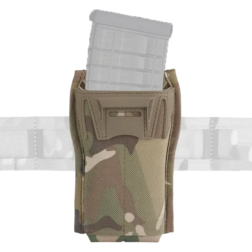 Tactical K Type 5.56 AR Magazine Pouch, Airsoft Hunting MAG Pouch Enlarge Opening Multi Stage Height Adjustment