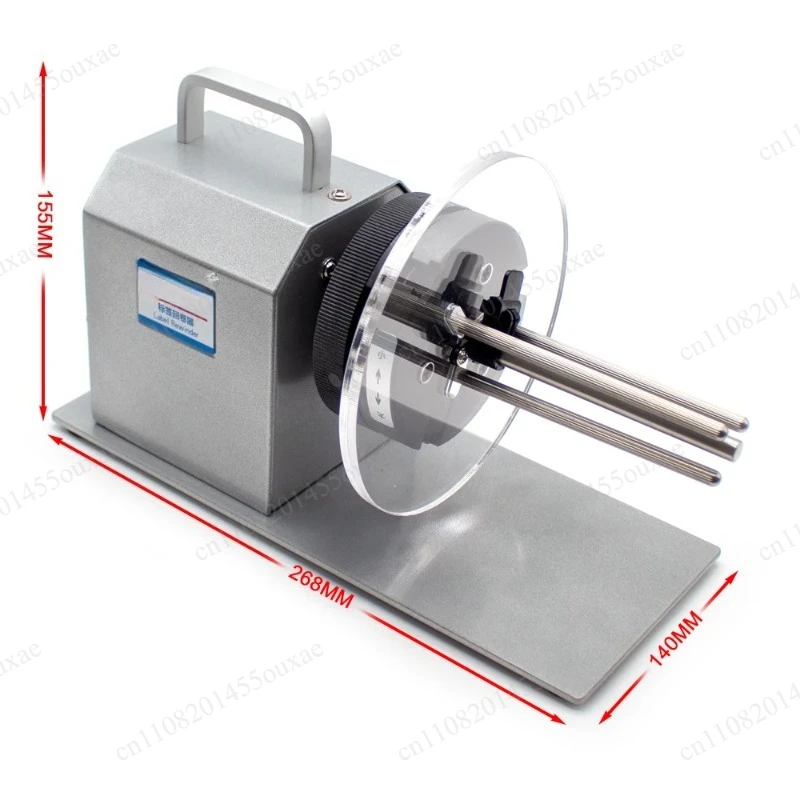 Multifunctional Automatic Coreless Label Rewinder Machine Adjustable 1-12 Inch Paper Roll Winding Equipment