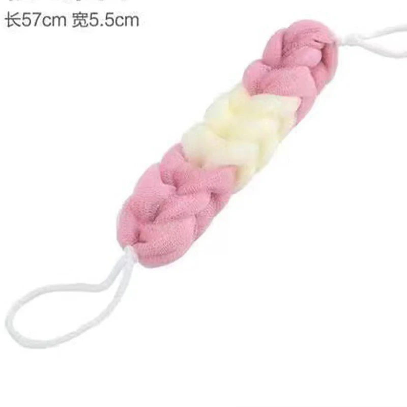 

Thick Long Shower Towel and Back Rubbing Towel Three Section Shower Strip Home Bath and Scrubbing Equipment Bath Towel