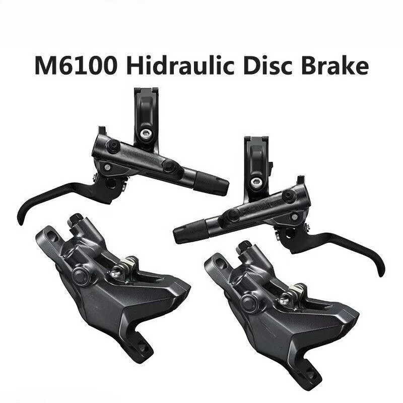 Hydraulic brake set M6100 resin 1000/1700mm hydraulic disc brake for mountain bike hydraulic brakes