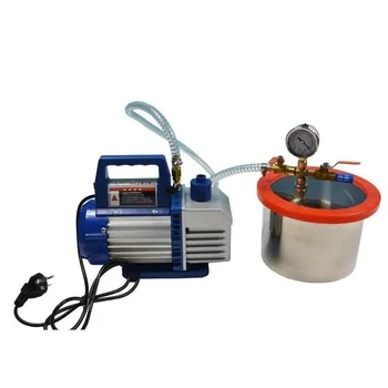 RS-1 2.5CFM Vacuum Pump with 3 Gallon Vacuum Chamber Lab Furniture
