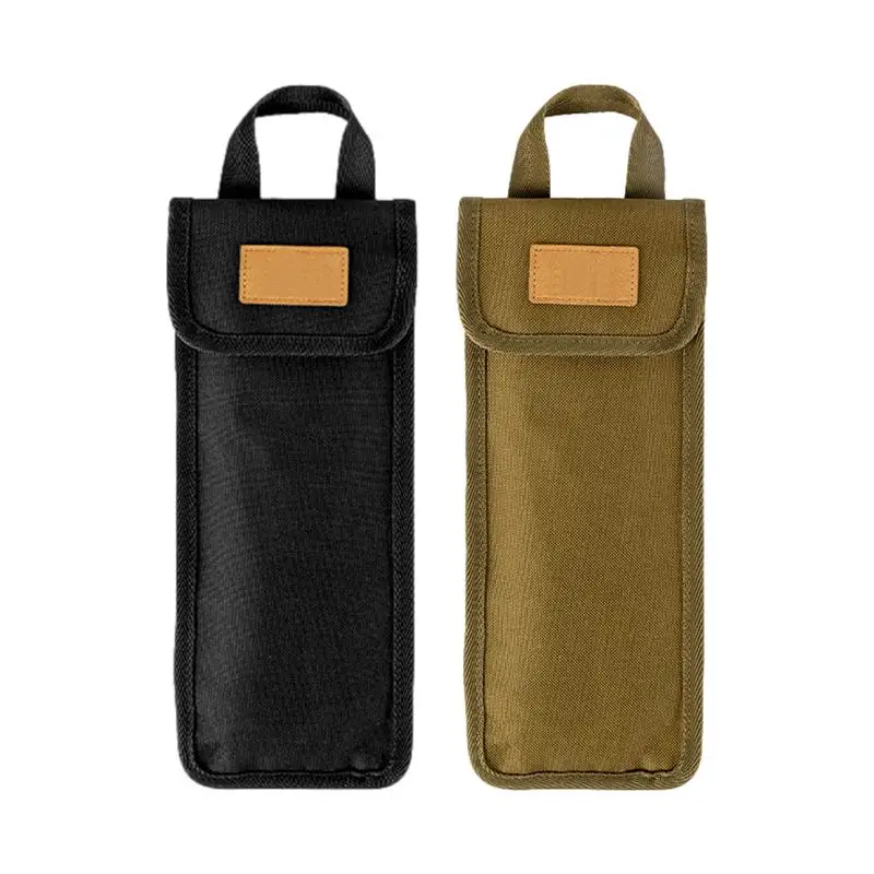 Forged Steel Tent Pegs Storage Bag, Camping Hammer, Nail Pouch, Acessórios para Caminhadas e Camping