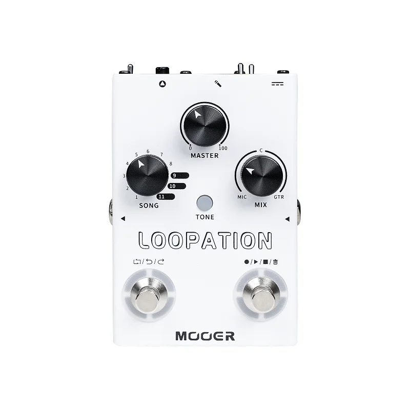 

MOOER MVP3 LOOPATION Three timbre 11 recording locations and 70 minutes recording time support unlimited superposition recording