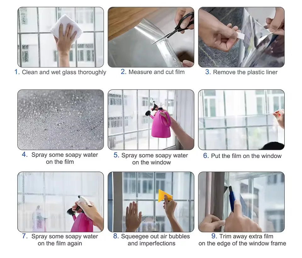 3M UV Protection Architectural Window Film One Way Mirror Privacy for Building Glass Solar Control Heat Insulation Reflective