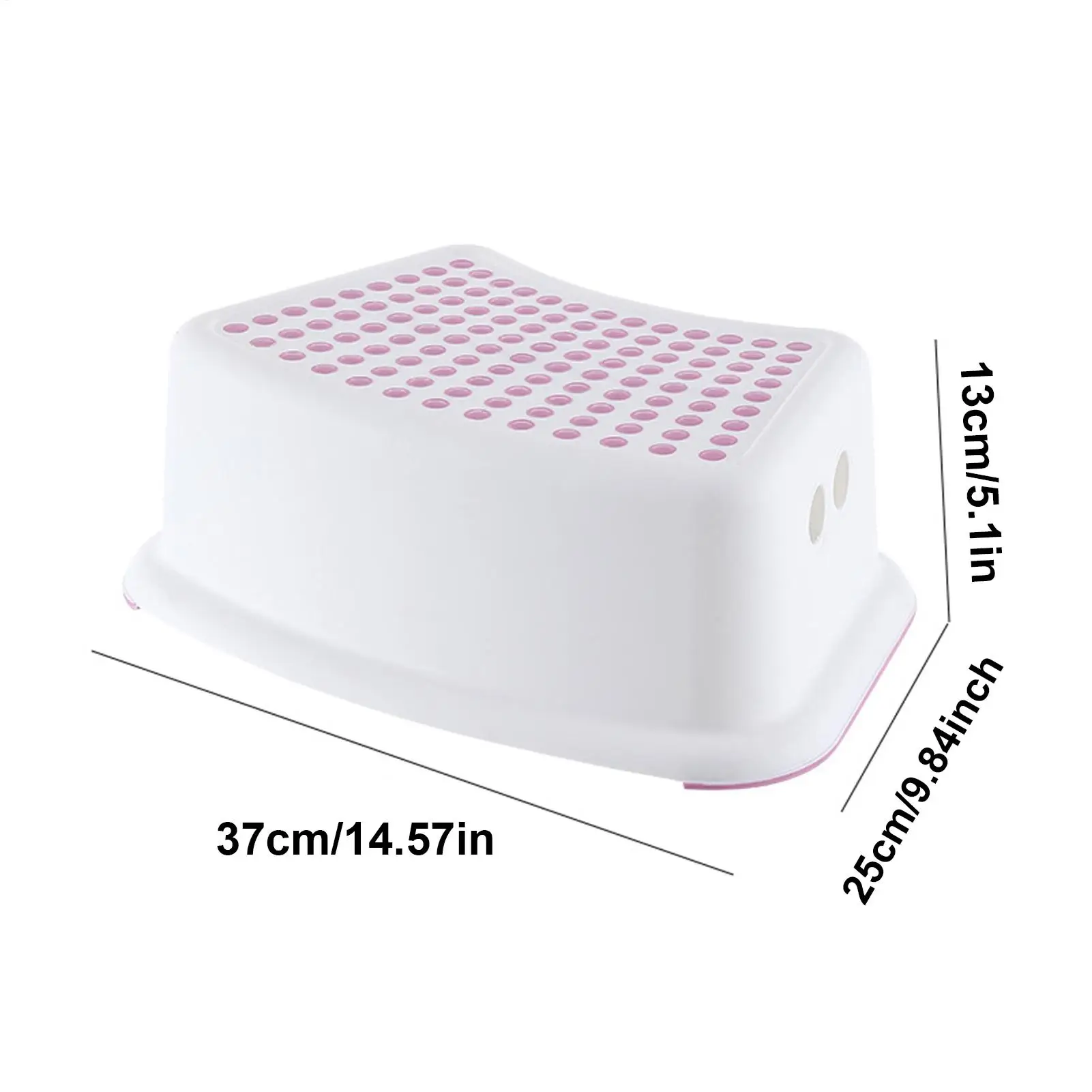 Thick anti slip toilet stool For Kids Non-Slip Base And Contoured Design For Toilet Potty Training And Sink Use image 6