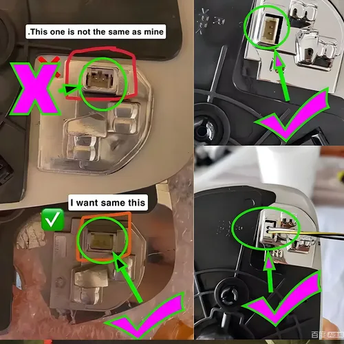 Imagen 2 del producto Cristal de espejo lateral calefactable con monitoreo de punto ciego para Mazda CX-5 (2017-2023) y CX-9 (2016-2021) TK71691G1 TK71691G7 AutoParts