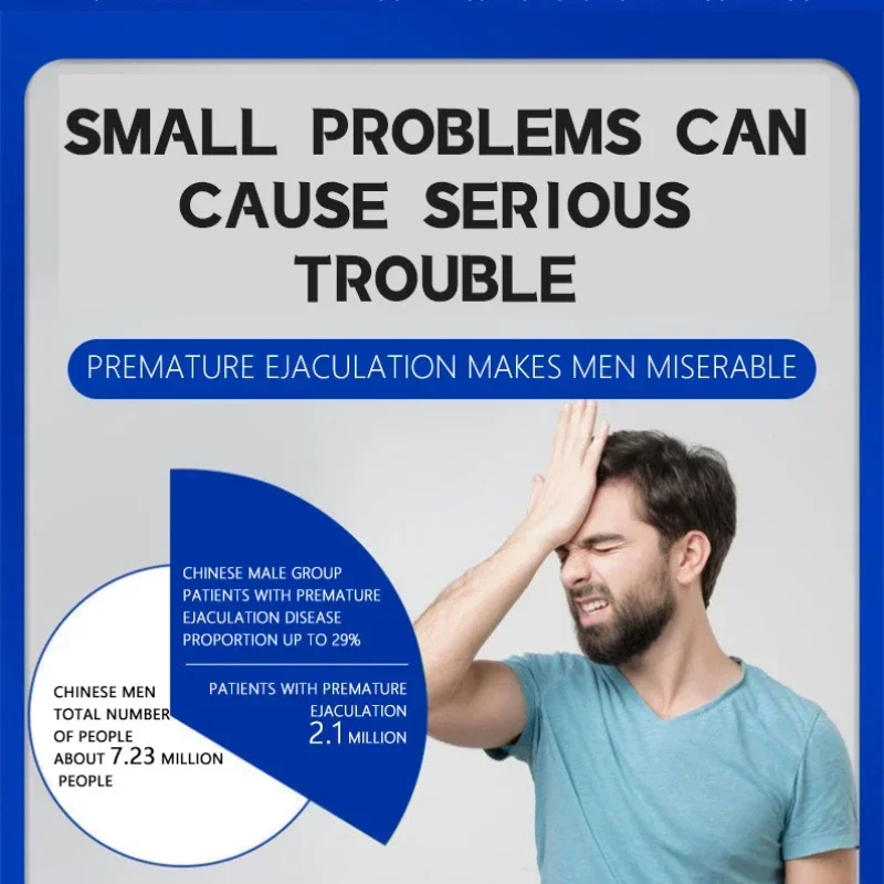 30ML Male Sex Delay Spray Men Male Non-Numbing External Delay Prolong Ejaculation 120 Minutes Penis Erection Spray