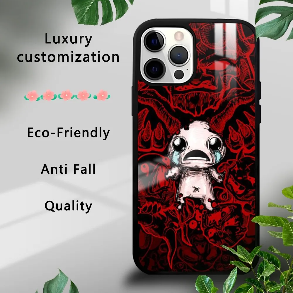 

The B-Binding of I-Isaac Phone Case For iPhone 16 15 14 13 12 11 Pro Xs Max Mini Plus Celulares Hard Funda