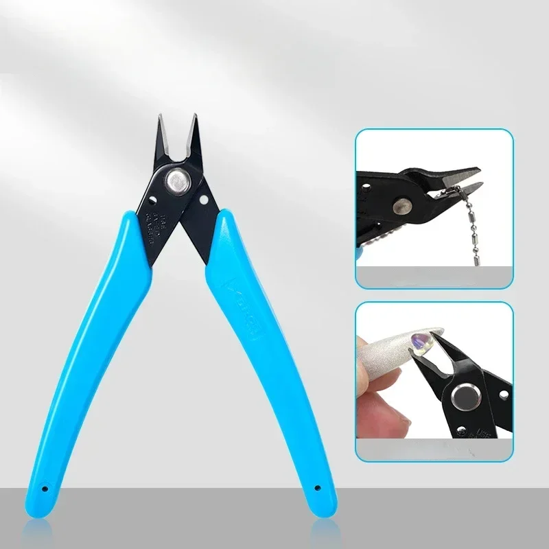 1PC Hot 170 Oblique Pliers High Hardness and Strong Blade Sharp Gundam Model Water Mouth Pliers Stainless Steel Wire Cutter