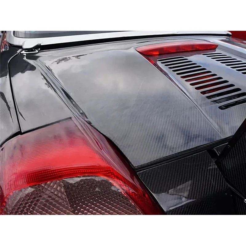 Carbon Fiber Rear Engine Cover Lid Panel Fit 2000-2005 MR2 MR-S ZZW30 Exterior Tuning