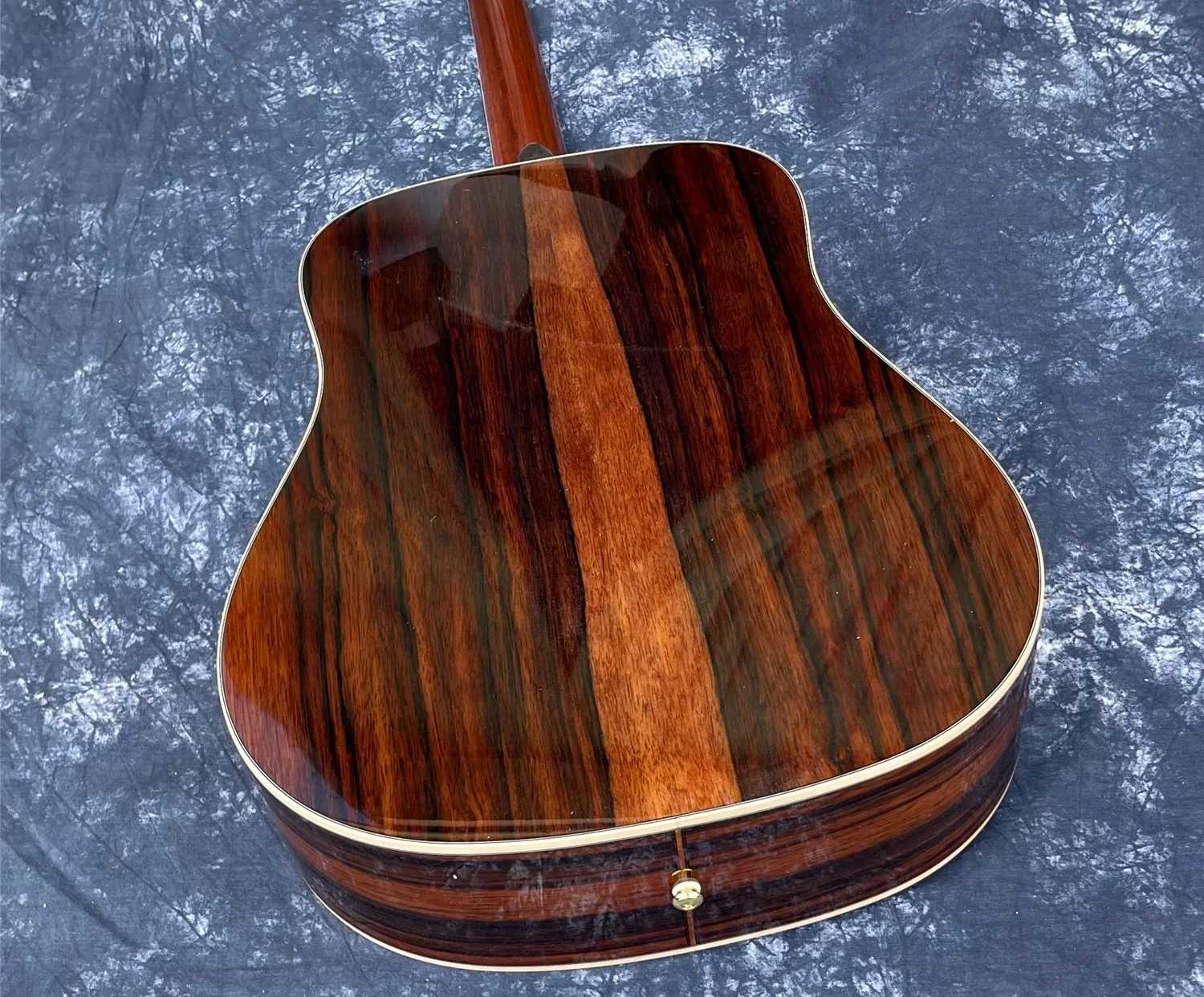 Hot high quality All Solid Wood Cedar Cocobolo Acoustic Guitar D Type 41 Inch Abalone Inlays Ebony Fingerboard