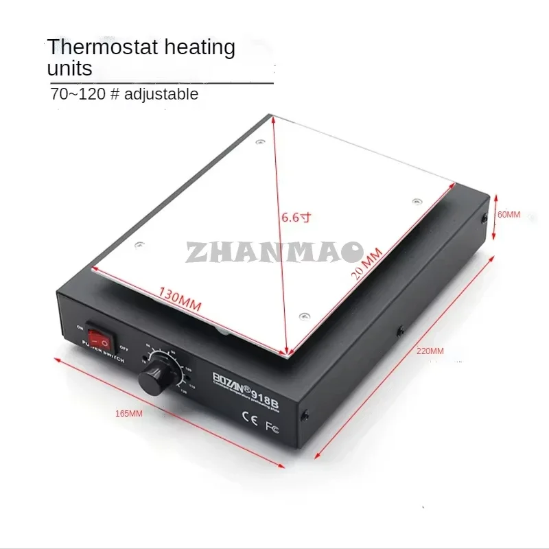 หน้าจอมือถือแยกเครื่องทําความร้อนตาราง,Sol Disassembly กรอบ,อุ่นแบบบูรณาการเครื่องหน้าจอ Disassembly Heating220V-250V