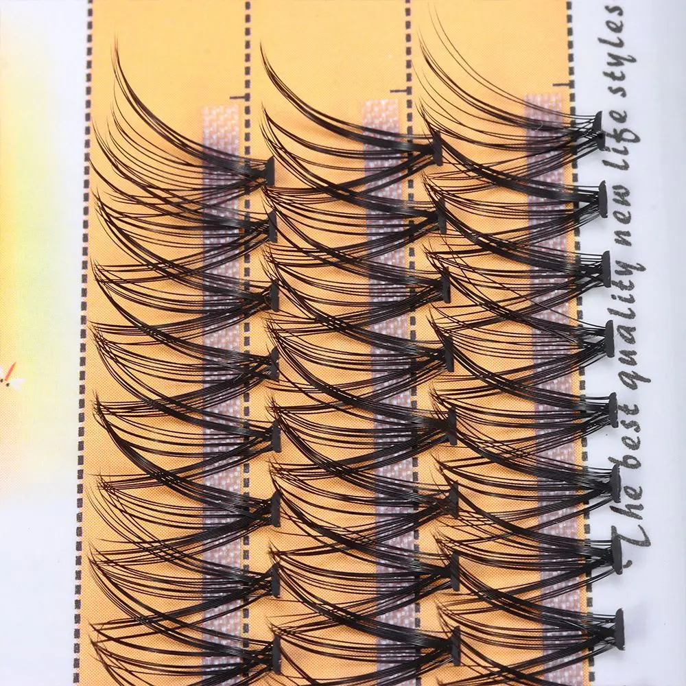 Natural 1 Box/60 Bundles 20D False Eyelashes 8-16mm C Curl Lash Clusters Makeup Tools Fake Eyelashes DIY Lash Extension