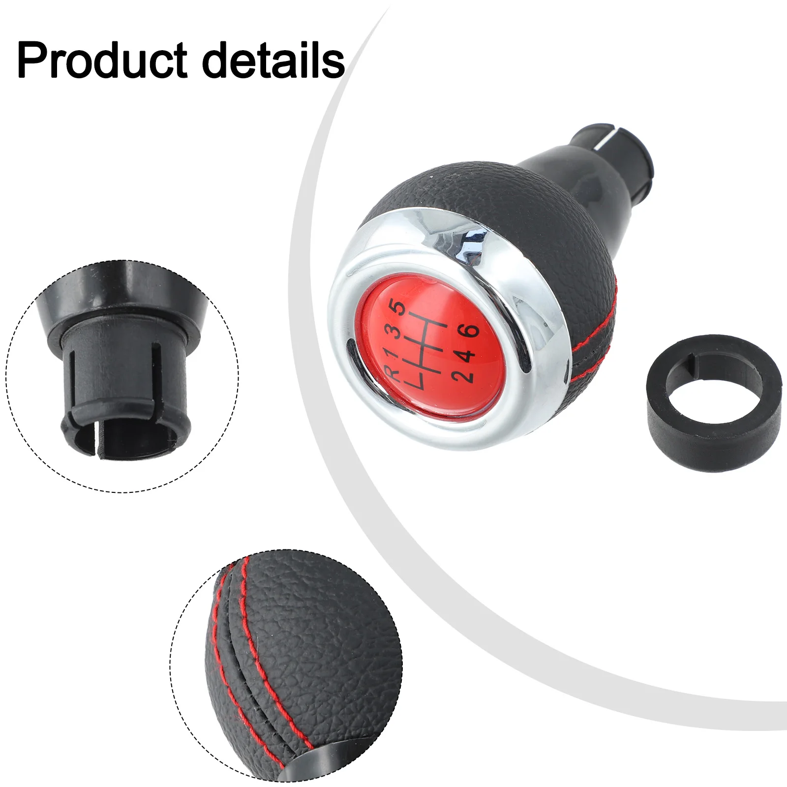 6 Speed Manual Gear Shift Knob for Mini Cooper R55 R56 R57 R58 R59 Without Modifications Needed for Installation