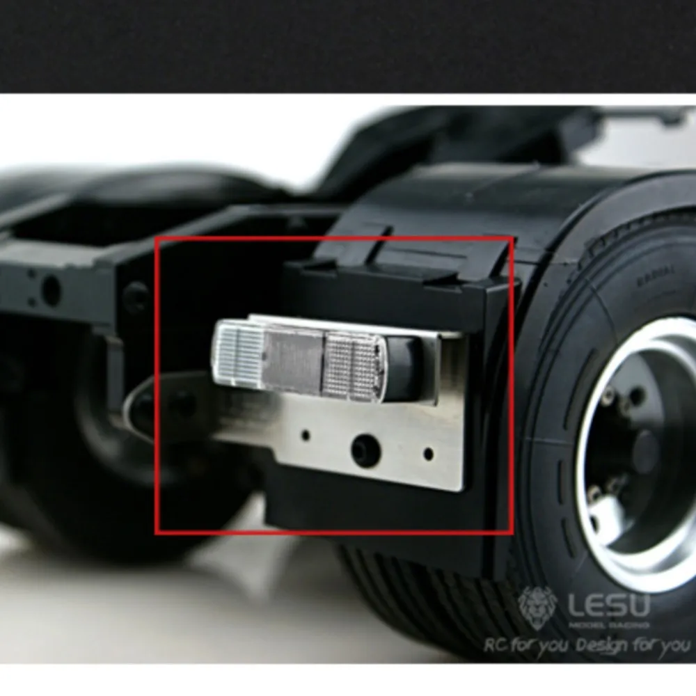 

LESU Metal Rear Light Base RC Accessories for DIY Tamiyaya H700 1/14 RC Tractor Truck Trailer Remote Control Toys Electric Car