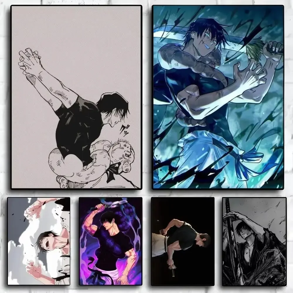 1 قطعة Fushiguro Toji كامل جولة/مربع الحفر 5D DIY بها بنفسك الماس اللوحة الفن فسيفساء ديكور المنزل الهدايا بدون إطار #1