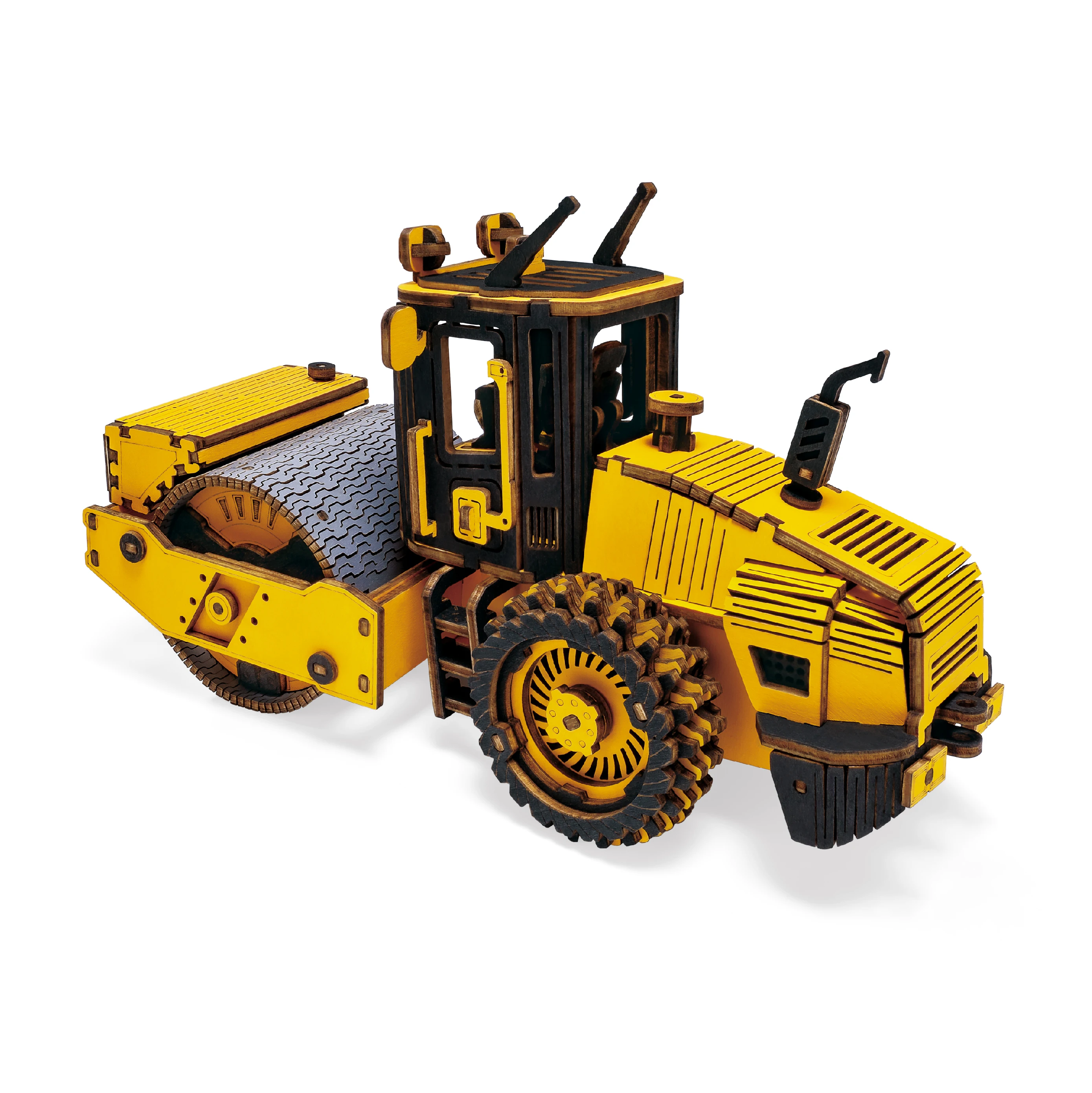 Robotime Rokr Construction Vehicles Truck Toys Set  3D Wooden Puzzles for Boys Toddlers Birthday