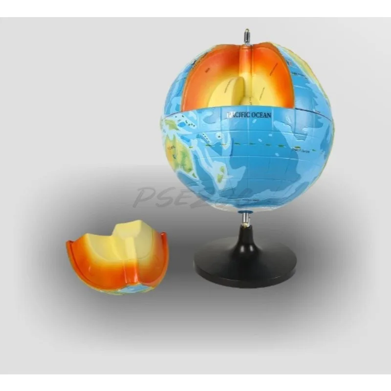 32cm Globe Internal Structure Model Earth Teaching Tool