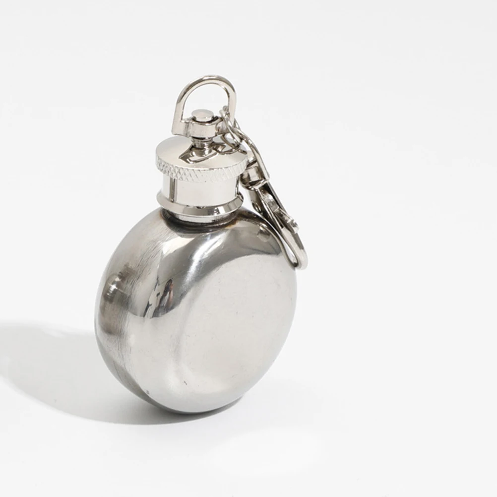

2 Pcs Portable Camping Jug Pocket Flask Bottle Discreet for Women Flasks Stainless Steel
