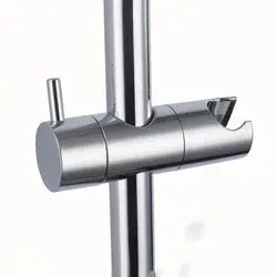 Shower Bracket ABS Chrome Shower Head Holder Adjustable Riser Bathroom Rail Bracket Bathroom Faucet Accessories