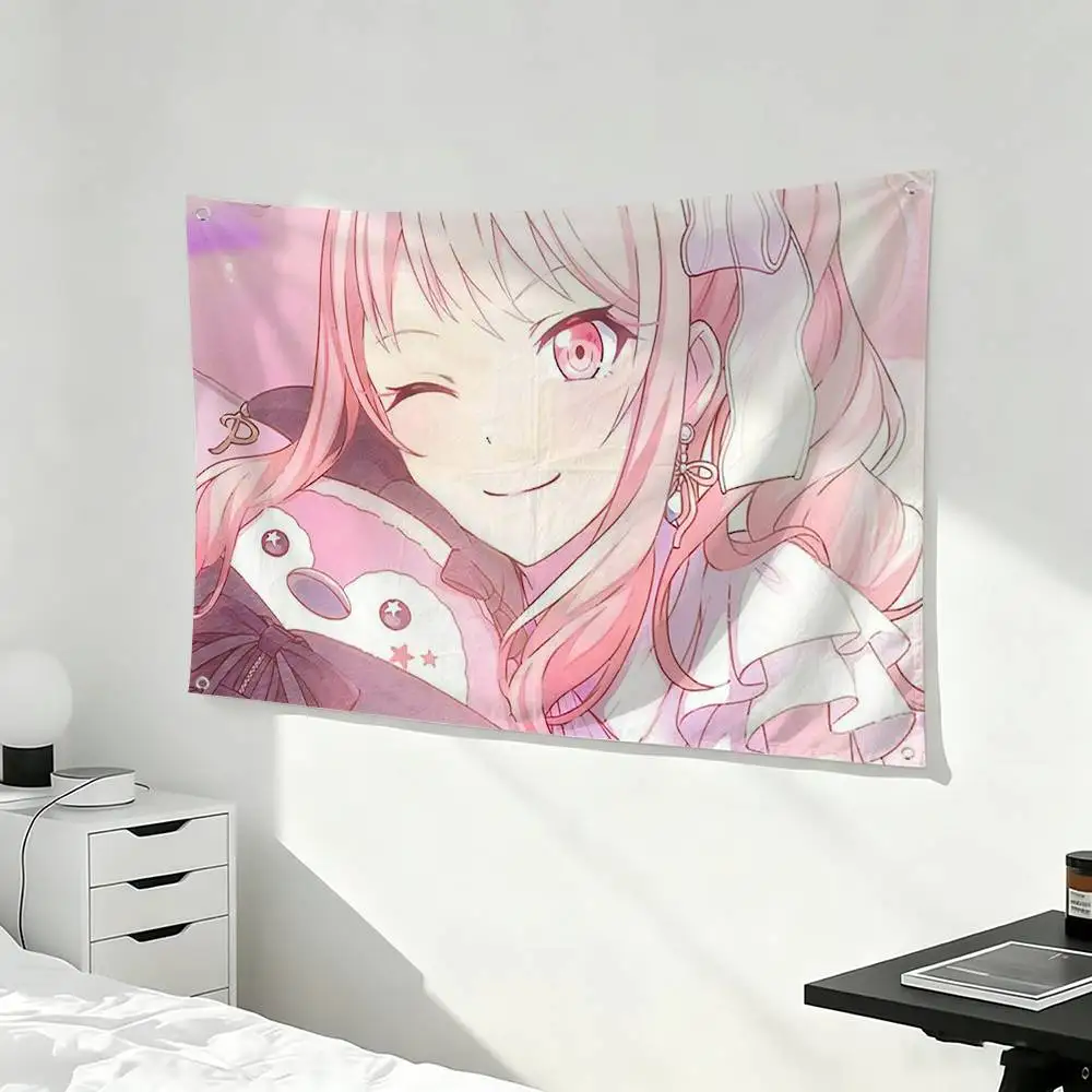 P-Project S-SEKAI Mizuki Akiyama  Flag Suitable For Party Club Outdoor Interior Wall Decoration Banner Fans Gift