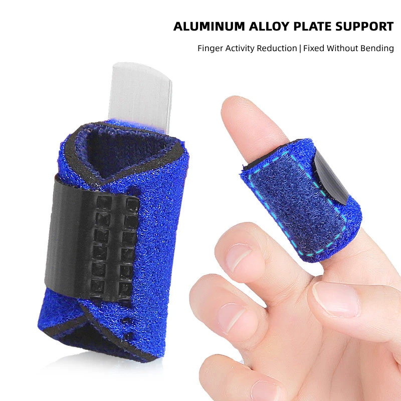 1PCS Adjustable Finger Fixed Strap Corrector Splint Pain Relief Finger Foot Support Hand  Protector Finger Fixation Splint