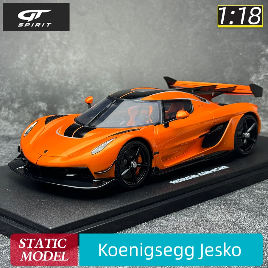 

GT Spirit масштаб 1:18 Новый Koenigsegg Jesko полимерная модель автомобиля спортивный автомобиль статический дисплей коллекция праздничных подарков