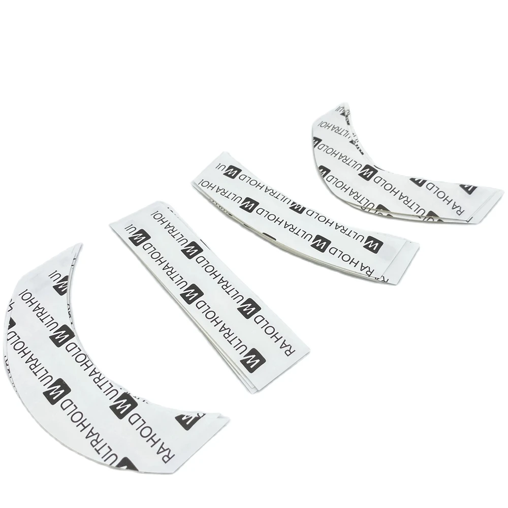 Ultra Hold Lace Front Tape, Double Sided Tape, Toupee Wig Adhesive, White, Arc, 36 PCs, 7.6 cm * 2.2 cm