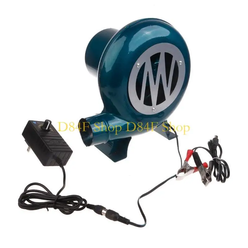 

D84F Adjustable Speed Barbecue Fan 12V Blower Fan for Camping Trip BBQ Blower