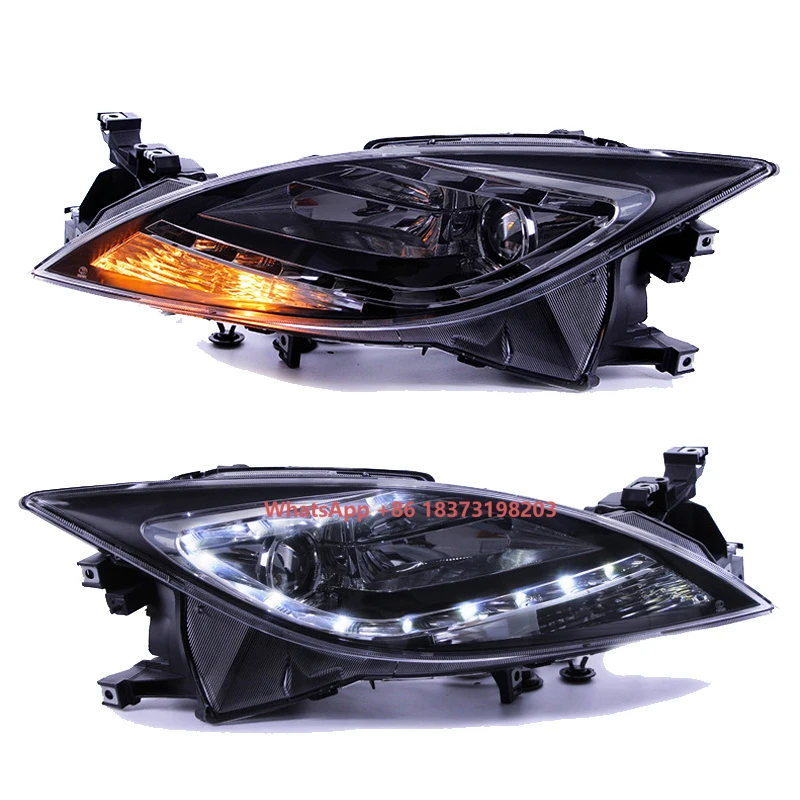 

КОМПЛЕКТНАЯ Фара ANGEL EYE V3 со светодиодной подсветкой и ПРОЕКТОРОМ BI-XENON для MAZDA 6 M6 2009-2016