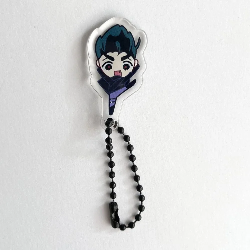 อะนิเมะใหม่ Alien Stage Ivan Till คอสเพลย์ Key Chain อะคริลิค Kawaii พวงกุญแจกระเป๋าเป้สะพายหลังจี้เครื่องประดับ Key Ring อุปกรณ์เสริมของขวัญ