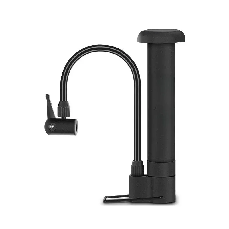 For Air Pump Balloon Tire Inflator Schrader Valve Floor Pump Cycling Accesories MTB Bicycle Pump 80 PSI Bike Manual New