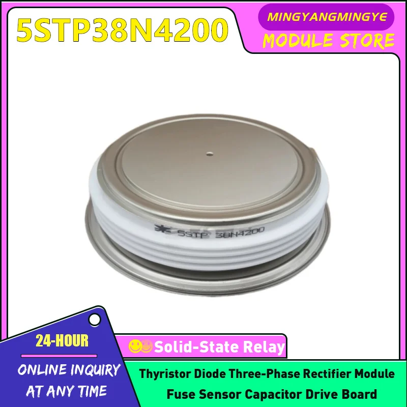 

5STP34N5200 5STP26N6500 5STP38N3800 5STP12N8500 5STP38N3600 5STP38N4200 5STP38N4000 Thyristor module NEW ORIGINAL IN STOCK