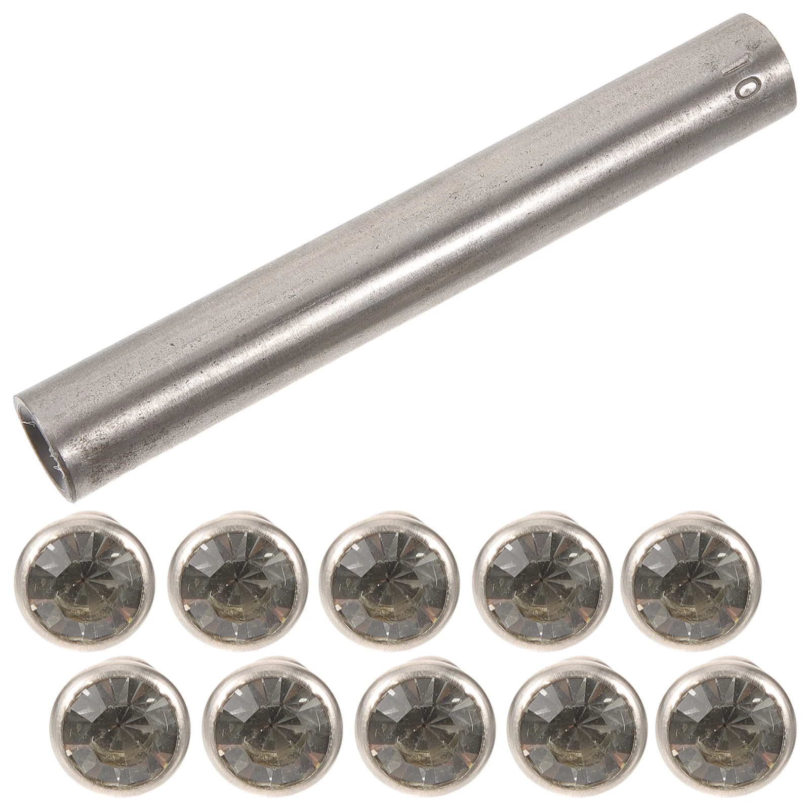 

1Set Rivet Setting Tool Sturdy Metal Spike Setter for Repairing DIY Craft Rhinestones Handwork Rivet Fixing Tool