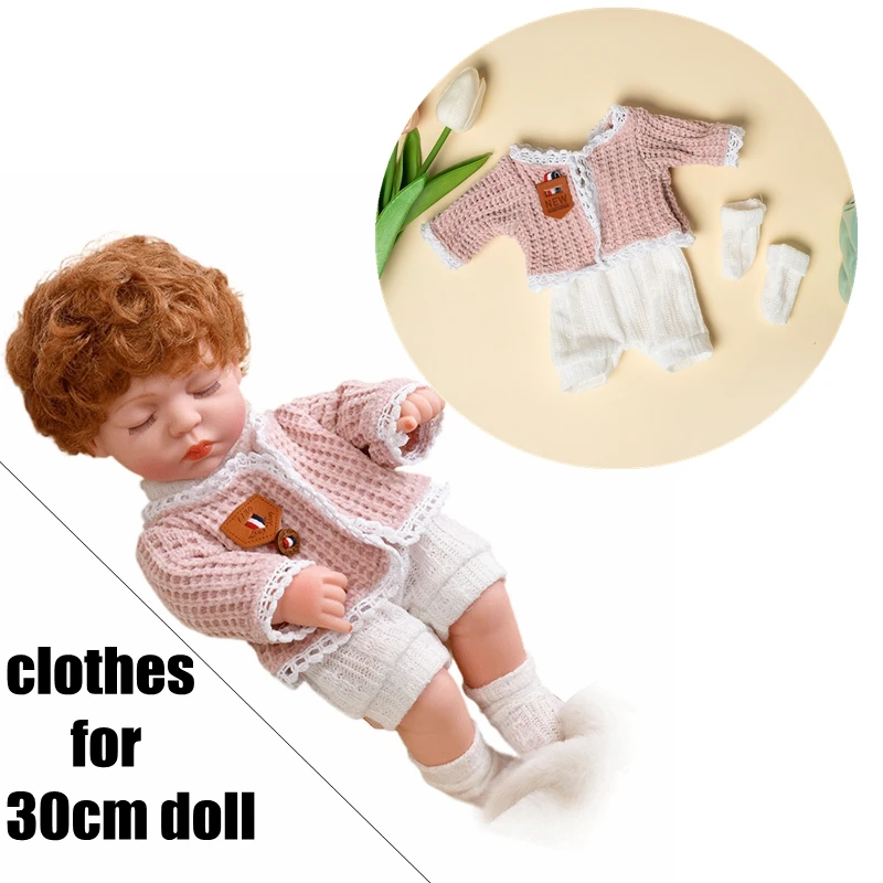 Doll Clothes for 30cm Doll Dress Jumpsuit Doll Clothing Accessories American Doll Accessories Fit For 12inch Baby Doll DIY Toys