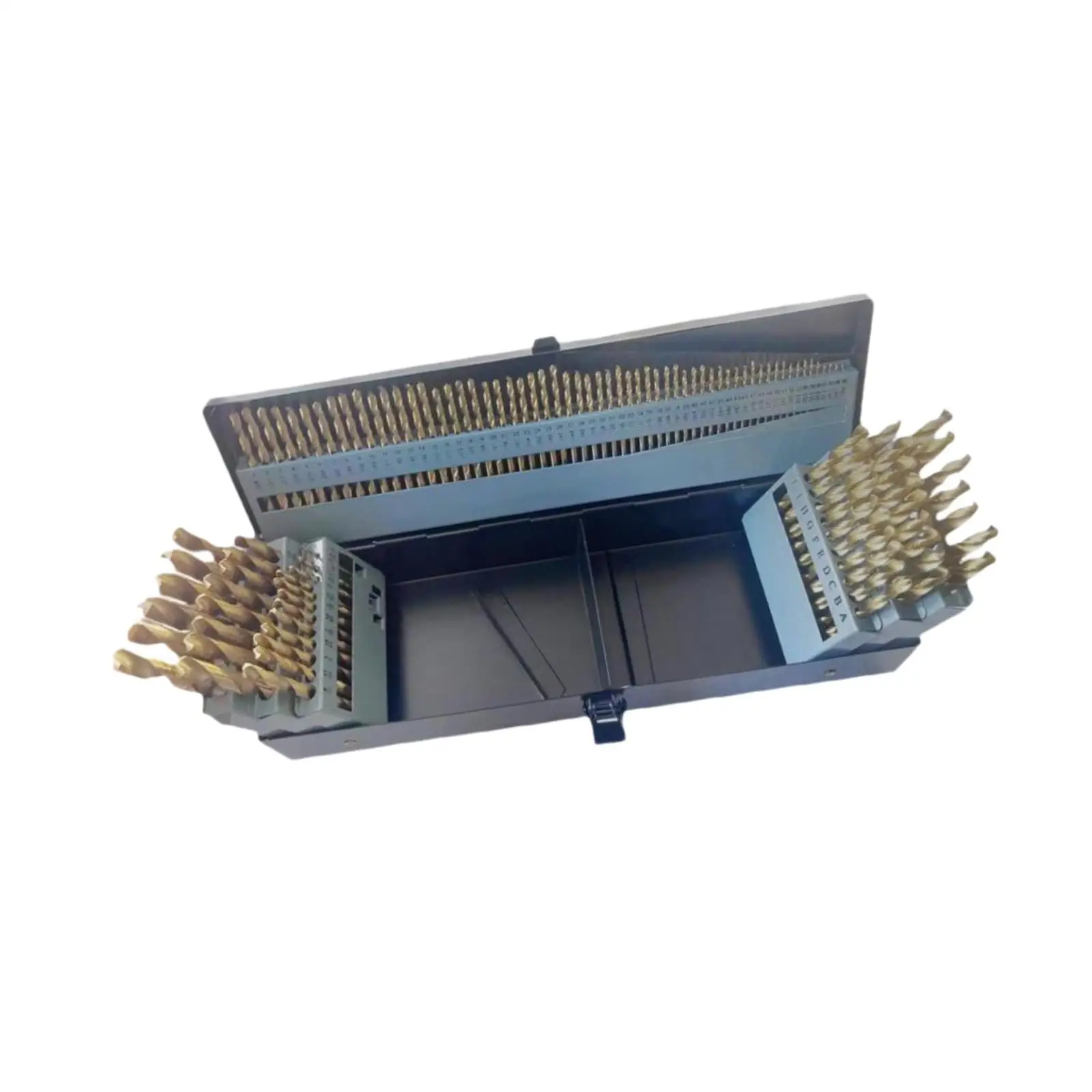 

115Pcs Twist Drill Bit Set M35 Alloy 135 Degree Tip Versatile Fractional