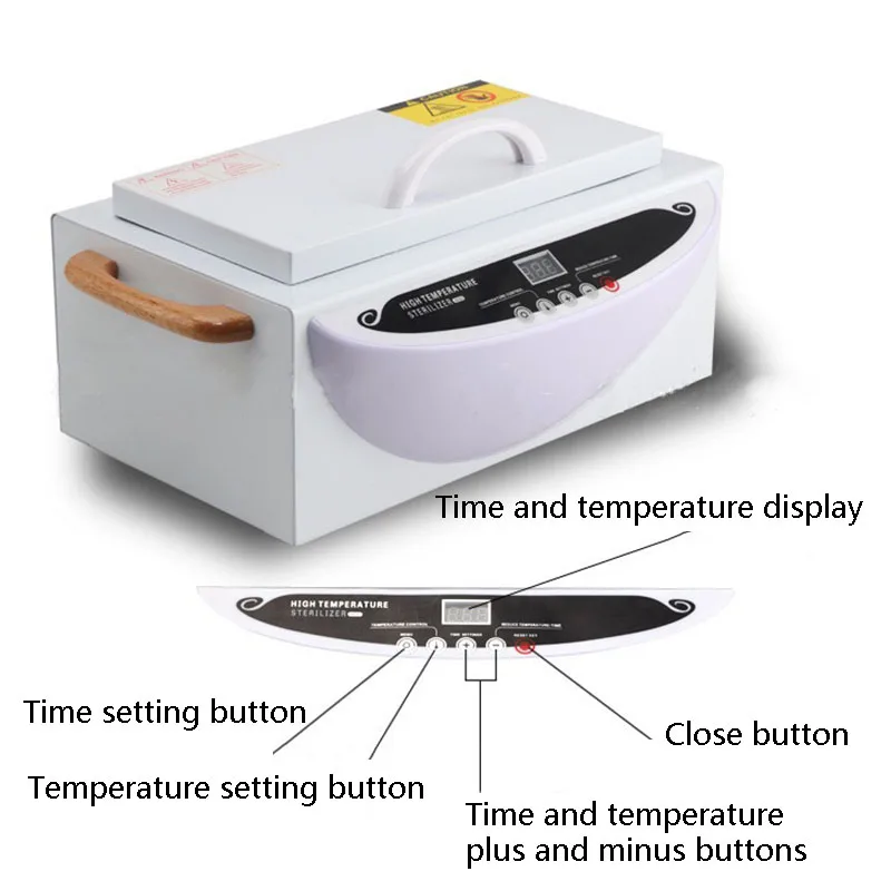Alta temperatura desinfecção gabinete, pequena esterilização e desinfecção, KH-360B, 300W