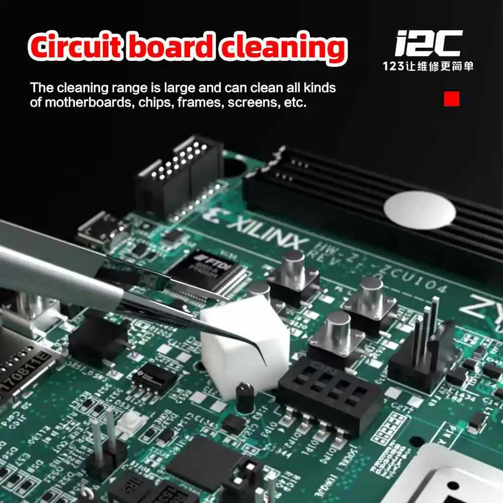 i2C ナノスポンジワイプ携帯電話マザーボードクリーニングスポンジ OCA 接着剤クリーニングスクリーンマザーボードカメラレンズコットンブロック