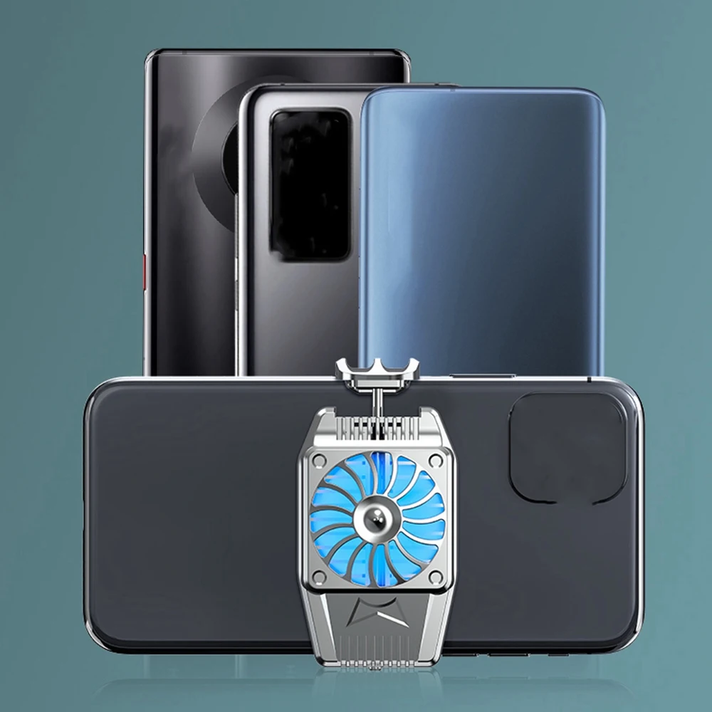 Mobile Phone Cooler Mobile Game Cooler For And Android Mobile Phone Cooling Fan Rechargeable