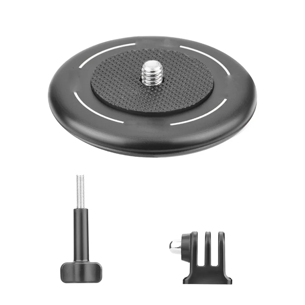 For DJI POCKET 3/ Action 5/ Insta360 Aluminum Alloy Magnetic Round Base Camera Accessories