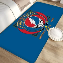 G-Grateful D-Dead Floor Mat INS Style Soft Bedroom Floor House Laundry Room Mat Anti-skid Household Carpets